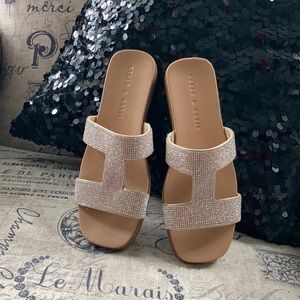 Kelly&Katie rhinestone sandals